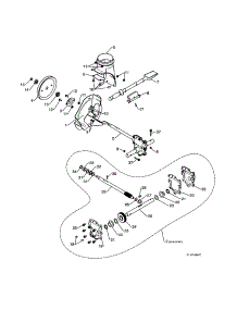 Impeller / Gear Box parts for Craftsman Gas Snowblower 917254880 from AppliancePartsPros.com