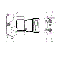 Decals parts for Craftsman Gas Snowblower 917254880 from AppliancePartsPros.com