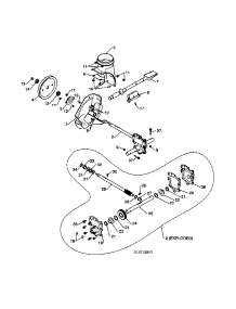 Auger Housing / Impeller Assembly parts for Craftsman Gas Snowblower 917254881 from AppliancePartsPros.com