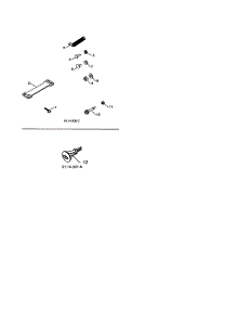 Bag Of Parts / Ignition Key parts for Craftsman Gas Snowblower 917254881 from AppliancePartsPros.com