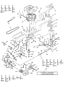 Drive parts for Craftsman Front-Engine Lawn Tractor 917254940 from AppliancePartsPros.com
