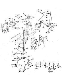 Lift Adjustment parts for Craftsman Front-Engine Lawn Tractor 917254960 from AppliancePartsPros.com