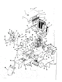 Engine parts for Craftsman Front-Engine Lawn Tractor 91725500 from AppliancePartsPros.com