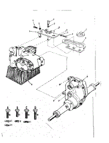 Hydro-Gear Assembly parts for Craftsman Front-Engine Lawn Tractor 91725500 from AppliancePartsPros.com