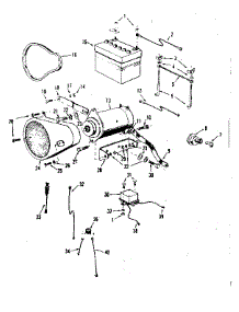 Electrical System parts for Craftsman Front-Engine Lawn Tractor 91725500 from AppliancePartsPros.com