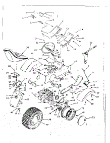 Top Half parts for Craftsman Front-Engine Lawn Tractor 91725501 from AppliancePartsPros.com