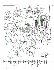 Top Half parts for Craftsman Front-Engine Lawn Tractor 91725510A from AppliancePartsPros.com