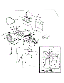 Electrical System parts for Craftsman Front-Engine Lawn Tractor 91725510B from AppliancePartsPros.com