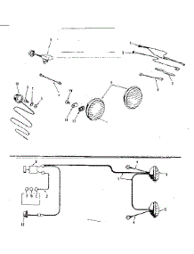 Headlight Assembly parts for Craftsman Front-Engine Lawn Tractor 91725510B from AppliancePartsPros.com