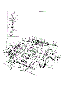 Transaxle parts for Craftsman Front-Engine Lawn Tractor 91725510B from AppliancePartsPros.com