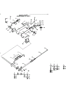 36 Lawn Tractor / Mower Linkage parts for Craftsman Front-Engine Lawn Tractor 917255121 from AppliancePartsPros.com