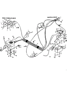 Electric & Engine parts for Craftsman Front-Engine Lawn Tractor 917255130 from AppliancePartsPros.com