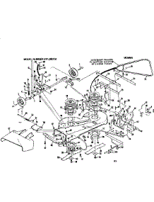 Mower parts for Craftsman Front-Engine Lawn Tractor 917255130 from AppliancePartsPros.com