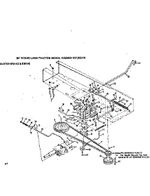 Clutch-Brake & Drive parts for Craftsman Front-Engine Lawn Tractor 917255131 from AppliancePartsPros.com