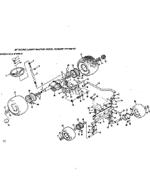 Steering And Wheels parts for Craftsman Front-Engine Lawn Tractor 917255131 from AppliancePartsPros.com