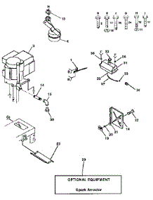 Engine parts for Craftsman Front-Engine Lawn Tractor 917255160 from AppliancePartsPros.com