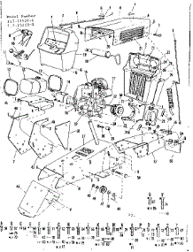Top Half parts for Craftsman Front-Engine Lawn Tractor 91725520-B from AppliancePartsPros.com