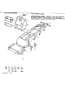 Dashboard And Chassis parts for Craftsman Front-Engine Lawn Tractor 917255260 from AppliancePartsPros.com