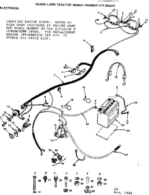 Electrical parts for Craftsman Front-Engine Lawn Tractor 917255272 from AppliancePartsPros.com