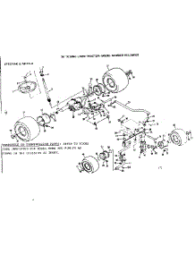 Steering And Wheels parts for Craftsman Front-Engine Lawn Tractor 917255330 from AppliancePartsPros.com