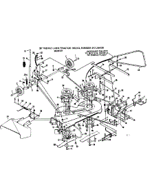 Mower parts for Craftsman Front-Engine Lawn Tractor 917255330 from AppliancePartsPros.com