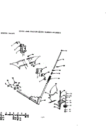 Mower Linkage parts for Craftsman Front-Engine Lawn Tractor 917255372 from AppliancePartsPros.com