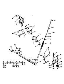 Mower Linkage parts for Craftsman Front-Engine Lawn Tractor 917255412 from AppliancePartsPros.com