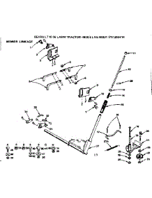 Lift Assembly parts for Craftsman Front-Engine Lawn Tractor 917255414 from AppliancePartsPros.com