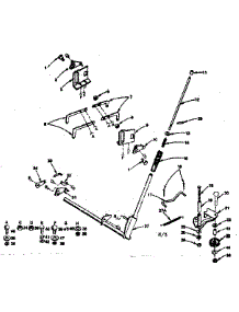 Mower Linkage parts for Craftsman Front-Engine Lawn Tractor 917255415 from AppliancePartsPros.com