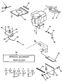 Engine parts for Craftsman Front-Engine Lawn Tractor 917255420 from AppliancePartsPros.com
