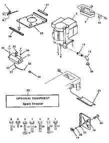 Engine parts for Craftsman Front-Engine Lawn Tractor 917255440 from AppliancePartsPros.com