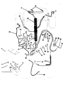 Electrical parts for Craftsman Front-Engine Lawn Tractor 917255441 from AppliancePartsPros.com