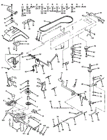 Drive parts for Craftsman Front-Engine Lawn Tractor 917255460 from AppliancePartsPros.com