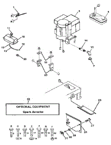 Engine parts for Craftsman Front-Engine Lawn Tractor 917255460 from AppliancePartsPros.com
