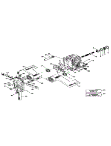Pump parts for Craftsman Front-Engine Lawn Tractor 917255460 from AppliancePartsPros.com