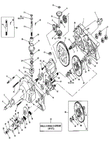 Transaxle parts for Craftsman Front-Engine Lawn Tractor 917255460 from AppliancePartsPros.com