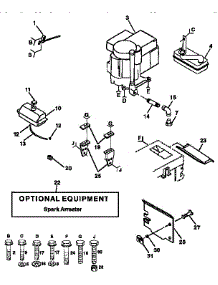 Engine parts for Craftsman Front-Engine Lawn Tractor 917255462 from AppliancePartsPros.com