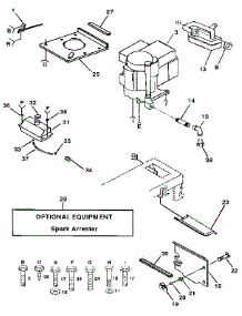 Engine parts for Craftsman Front-Engine Lawn Tractor 917255470 from AppliancePartsPros.com