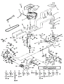 Drive parts for Craftsman Front-Engine Lawn Tractor 917255541 from AppliancePartsPros.com
