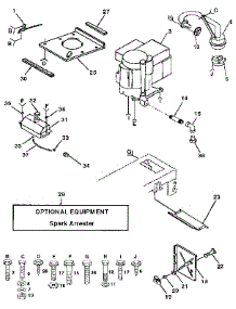 Engine parts for Craftsman Front-Engine Lawn Tractor 917255580 from AppliancePartsPros.com