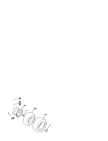 Wheels & Tires parts for Craftsman Front-Engine Lawn Tractor 917255581 from AppliancePartsPros.com