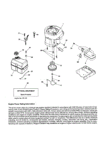 Engine parts for Craftsman Front-Engine Lawn Tractor 917255620 from AppliancePartsPros.com