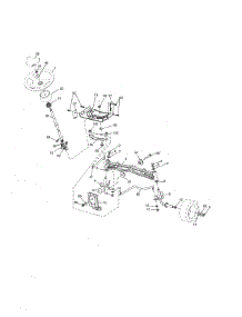 Steering parts for Craftsman Front-Engine Lawn Tractor 917255620 from AppliancePartsPros.com