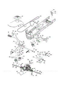 Drive parts for Craftsman Front-Engine Lawn Tractor 917255621 from AppliancePartsPros.com