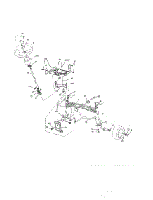 Steering parts for Craftsman Front-Engine Lawn Tractor 917255621 from AppliancePartsPros.com