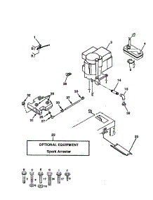 Engine parts for Craftsman Front-Engine Lawn Tractor 917255690 from AppliancePartsPros.com