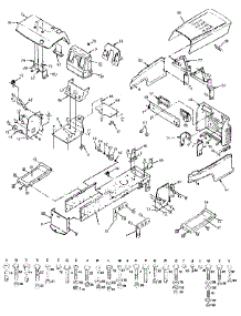 Chassis And Enclosures parts for Craftsman Front-Engine Lawn Tractor 917255695 from AppliancePartsPros.com