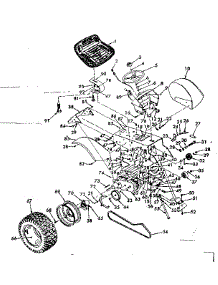 Rear Section parts for Craftsman Front-Engine Lawn Tractor 91725570 from AppliancePartsPros.com