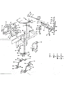Lift Adjustment parts for Craftsman Front-Engine Lawn Tractor 917255720 from AppliancePartsPros.com