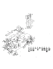 Drive parts for Craftsman Front-Engine Lawn Tractor 917255723 from AppliancePartsPros.com